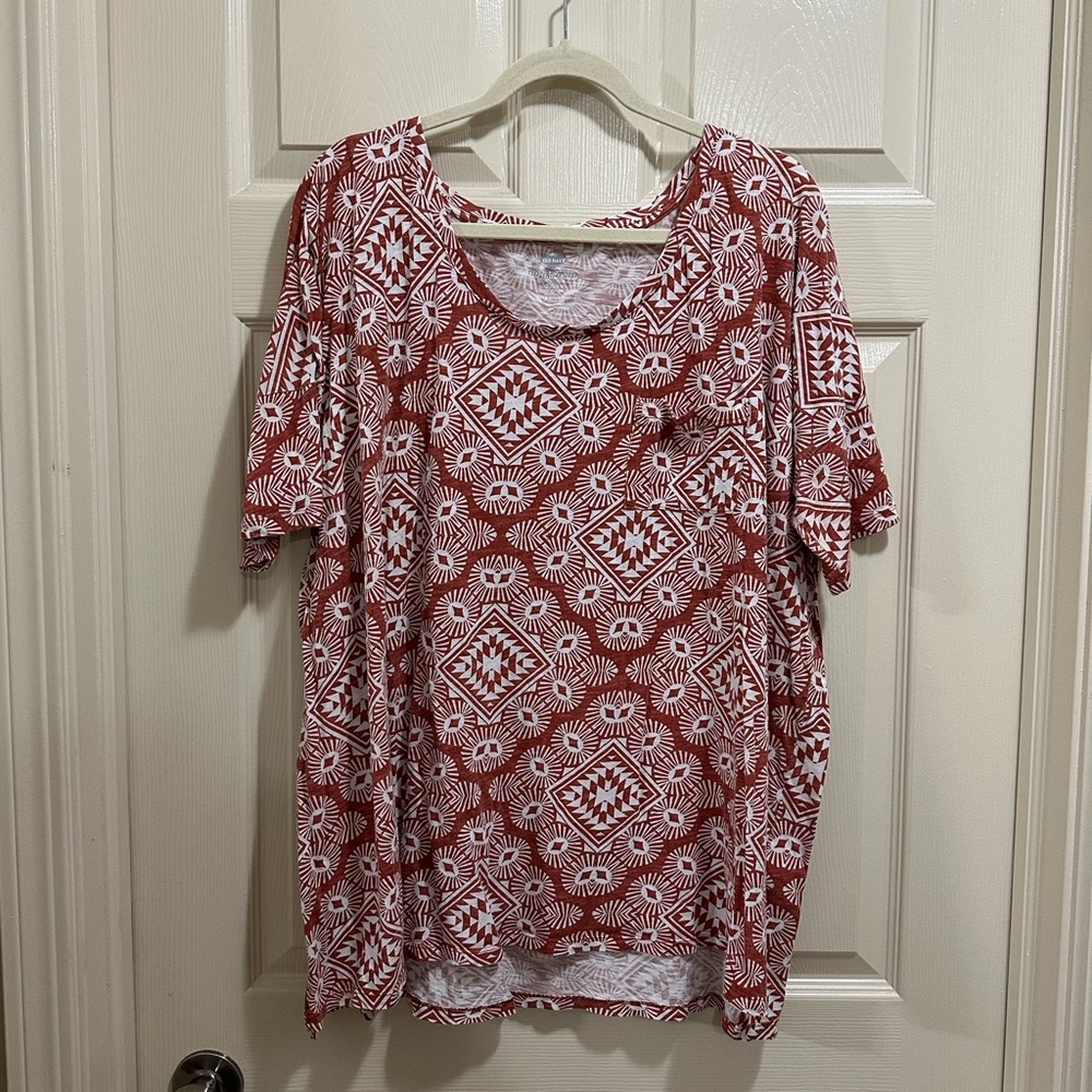Old Navy boyfriend short sleeve shirt size XXL Tall